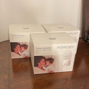 3 packs of Momcozy Temp-Sensing Milk Storage Bags